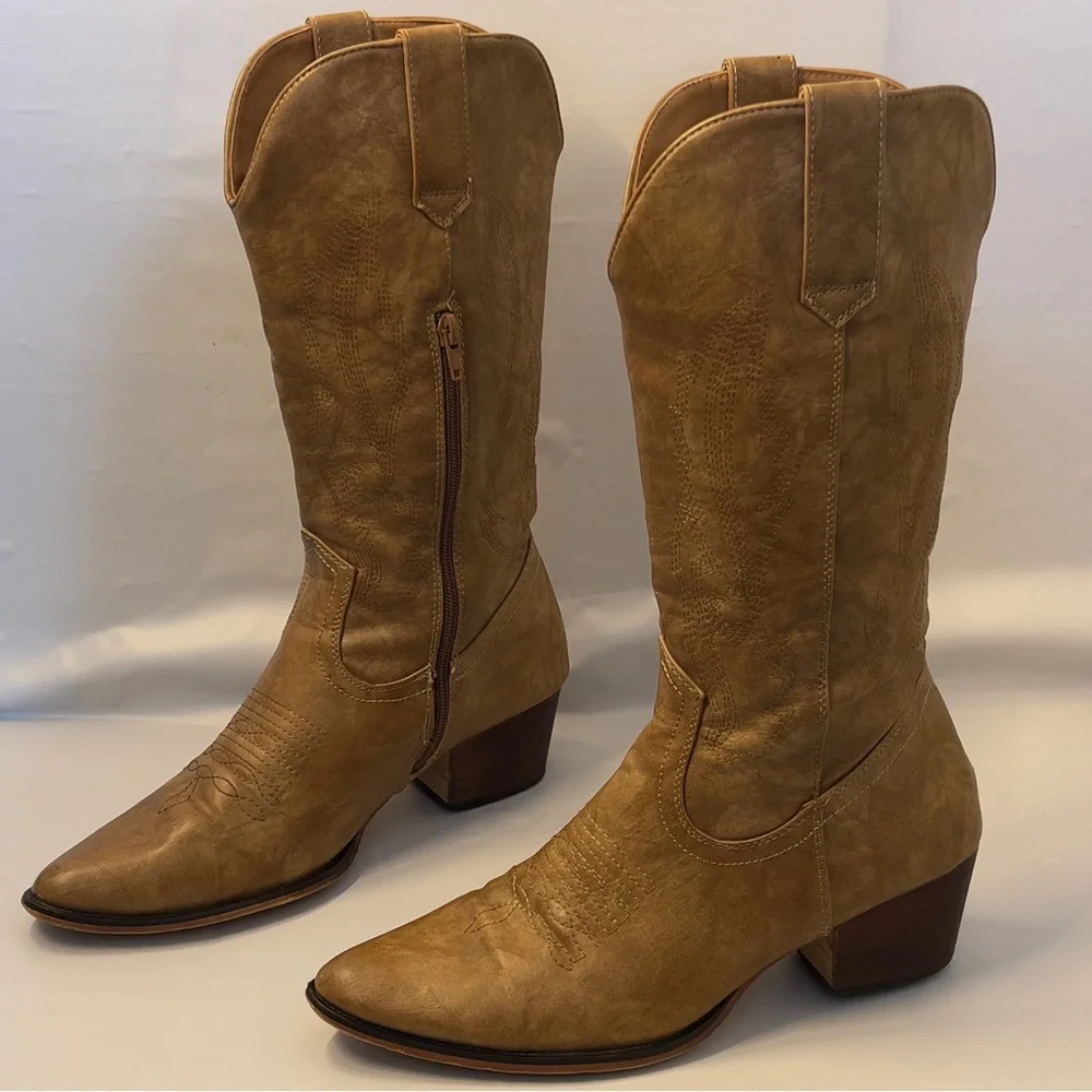ROPER Vintage Women’s 9.5 Side zip Country Western Boot